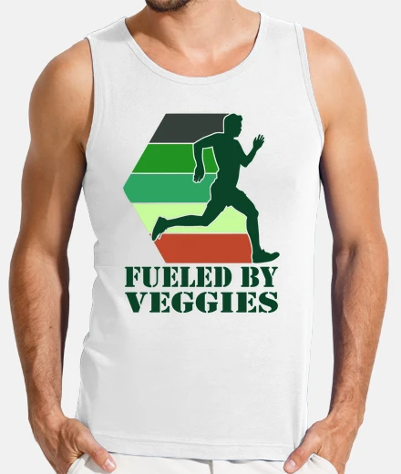 T-shirt Vegan Runner - Man Running