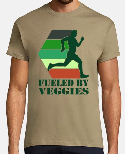 T-shirt Vegan Runner - Man Running