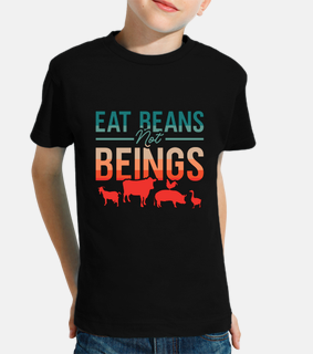 Veganism Eat Beans Not Retro No Meat