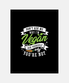 veganismo non chiedermi perché a base v