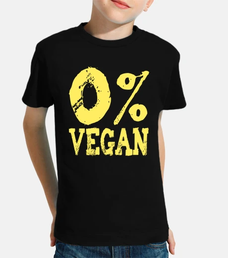 Ropa vegano. no soy vegano. antivegano.