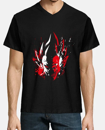 Tee-shirt Végéta en Rage