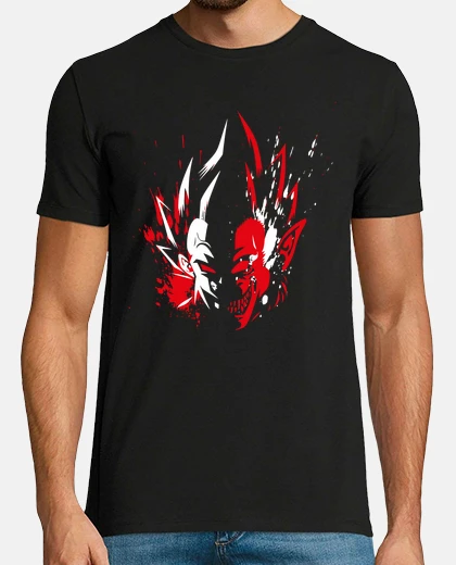 Tee-shirt Végéta en Rage