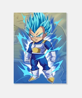 Vegeta Blue poster