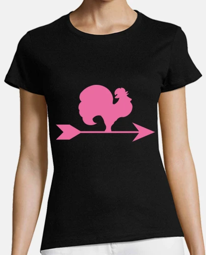 Playera veleta gallo