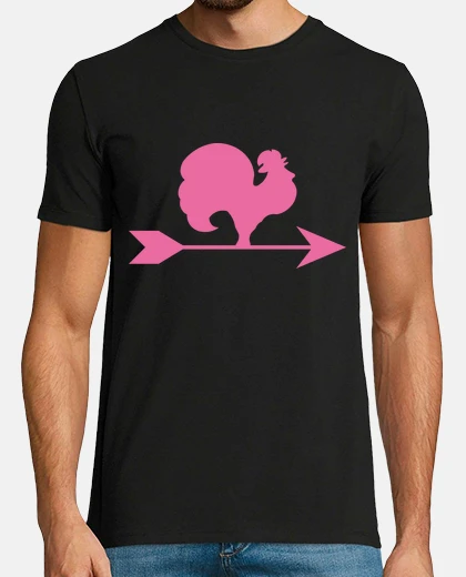 Playera veleta gallo