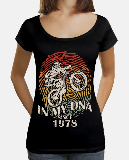 Tee-shirt Vélo d39anniversaire de vététiste né en