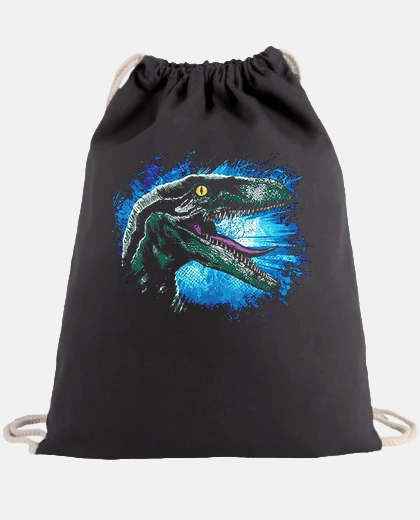 Borsa velociraptor blu
