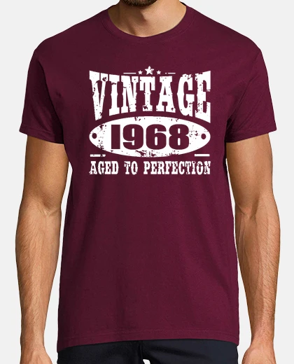 Camiseta vendimia 1968