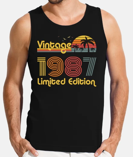 Camiseta vendimia 1987