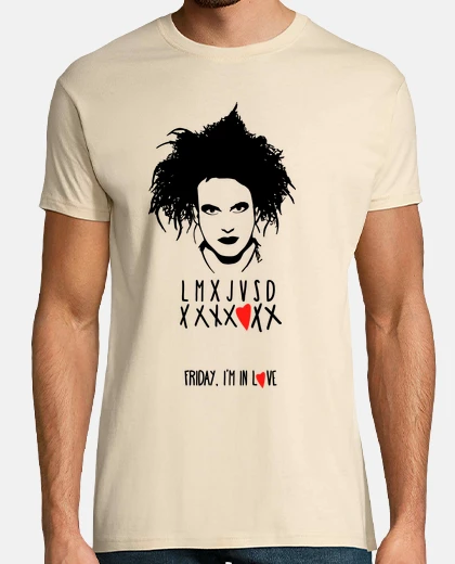 Tee-shirt Vendredi. Je suis amoureux
