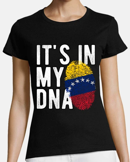 T-shirt venezuela questo è il mio dna bandiera di caracas