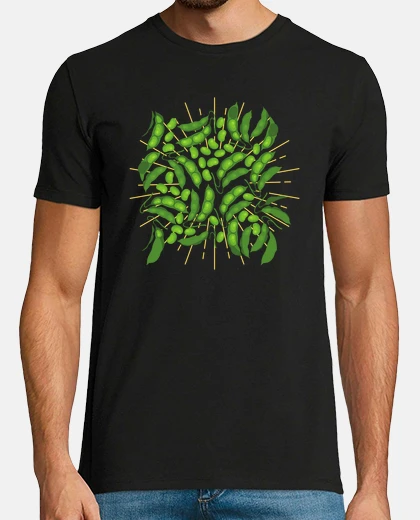 T-shirt ventaglio di verdure di piselli