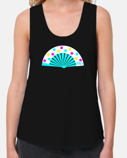 Tee-shirt ventilateur bleu