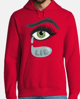 verde situata eye con tears