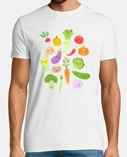 Camiseta Verduras Felices