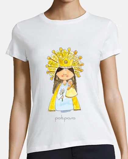 Playera Verge. Mujer, manga corta