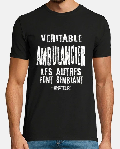 Tee-shirt véritable ambulancier