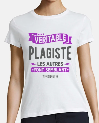 Tee-shirt veritable plagiste