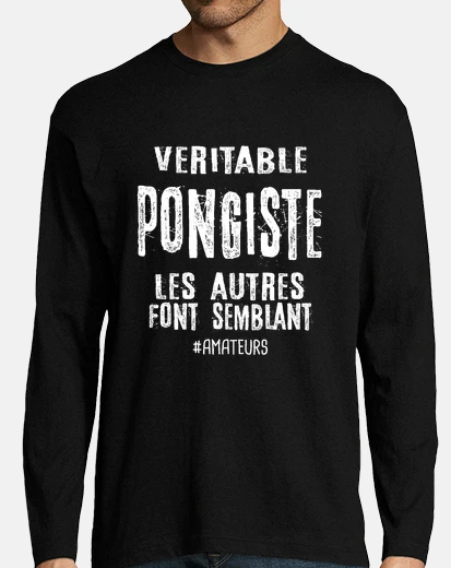 Tee-shirt véritable pongiste