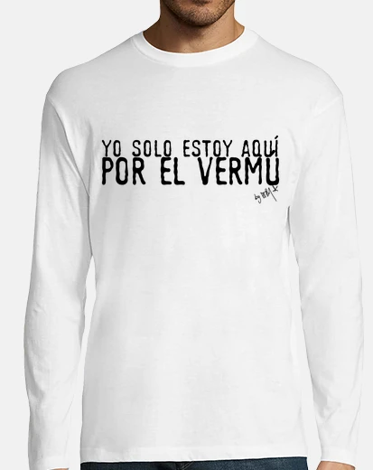 Camiseta VERMÚ letras negras