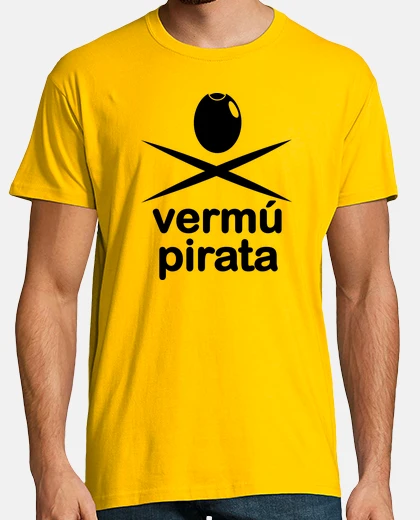 Camiseta Vermú pirata Negro