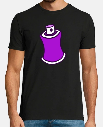 T-shirt vernice spray