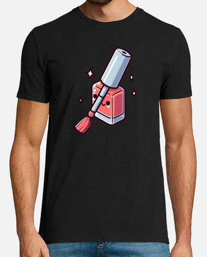 Tee-shirt vernis manucure