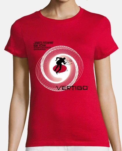Camiseta Vértigo - Alfred Hitchcock