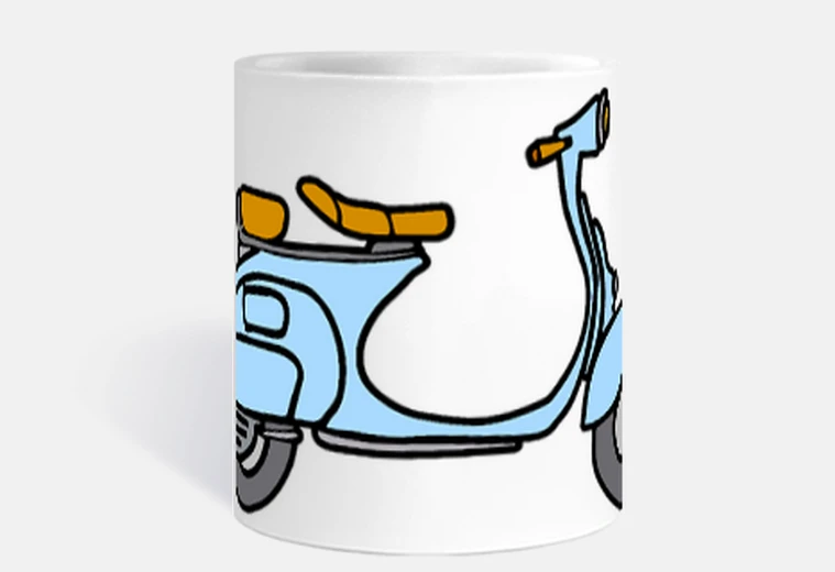Mug vespa