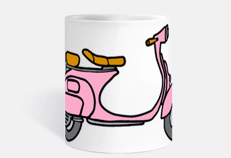 Mug vespa