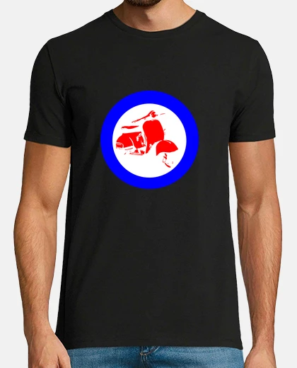 Tee-shirt vespa logo