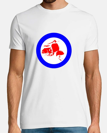 Tee-shirt vespa logo