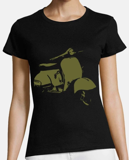 Playera Vespa oliva