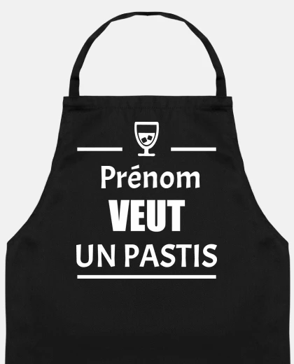 Veut un pastis, cadeau humour apéro