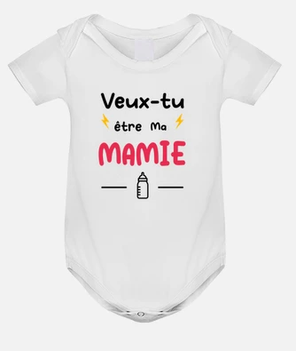 Body personnalisable et unique à offrir comme cadeau à un bébé