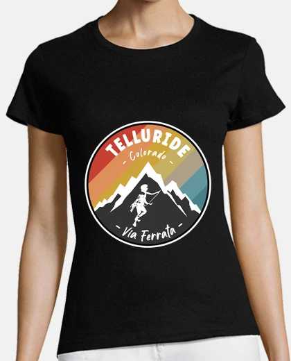 Tee-shirt via ferrata telluride colorado