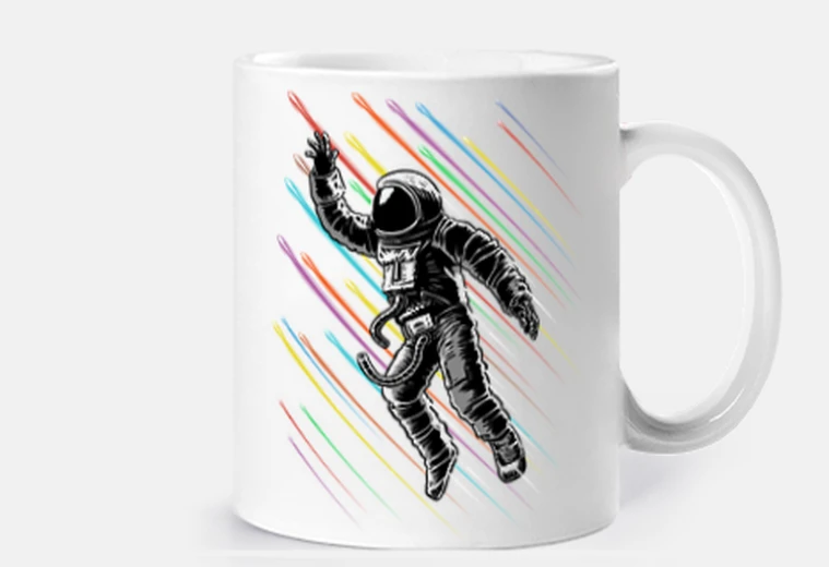 Taza Viaje espacial