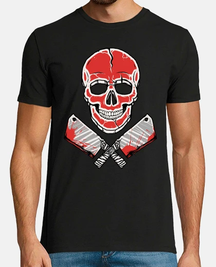 Tee-shirt viande de crâne
