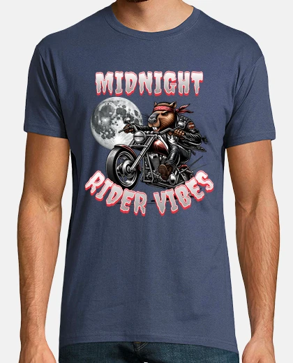 Camiseta vibraciones de jinete de medianoche