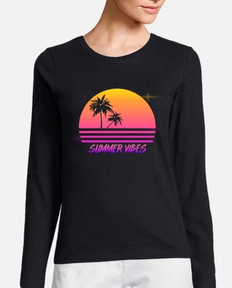 Camisa manga hot sale larga verano