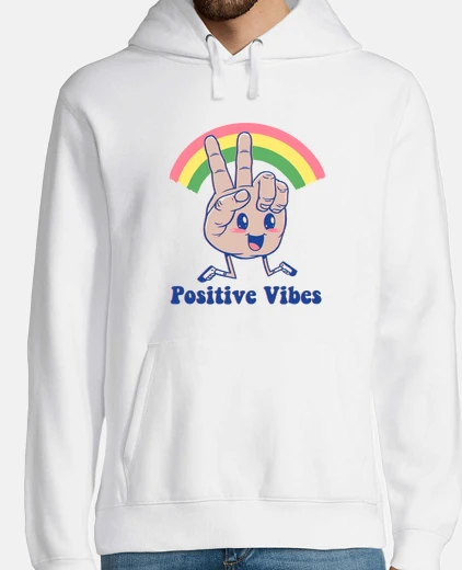 Sudadera vibras positivas