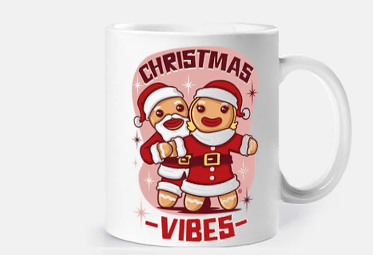 Tazza vibrazioni natalizie