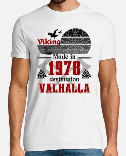 T-shirt vichingo valhalla 1978