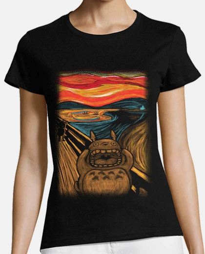 T-shirt vicino di munch