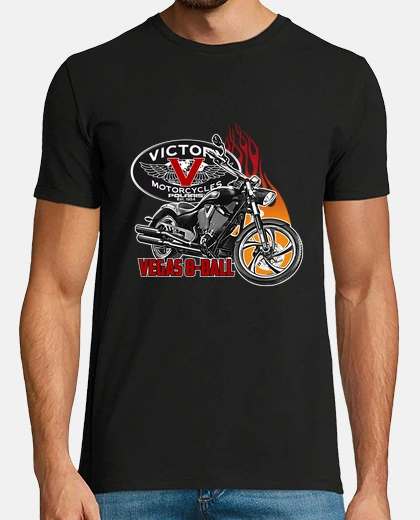 T-shirt victory vegas 8 ball fiamme