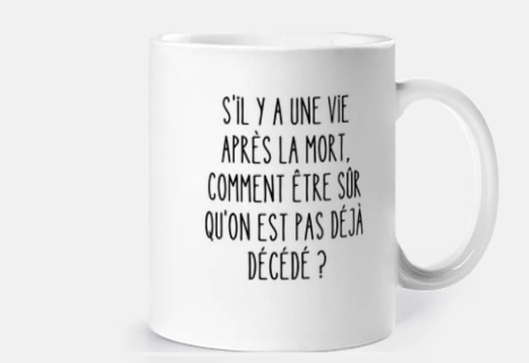 Taza vida después de la muerte