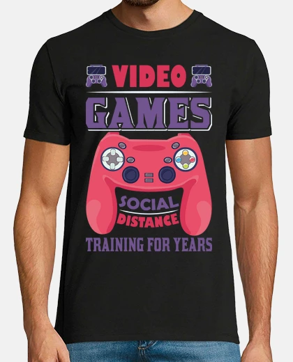 T-shirt video games and social distance
