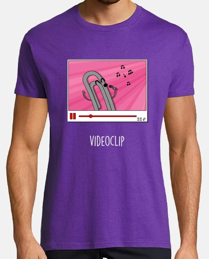 T-shirt videoclip black