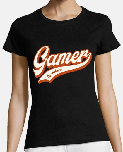 T-shirt videogiocatore per natura